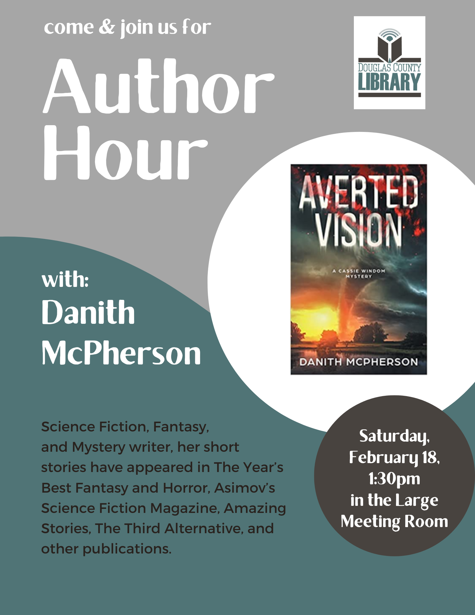 Copy of Author Hour - DMcPherson