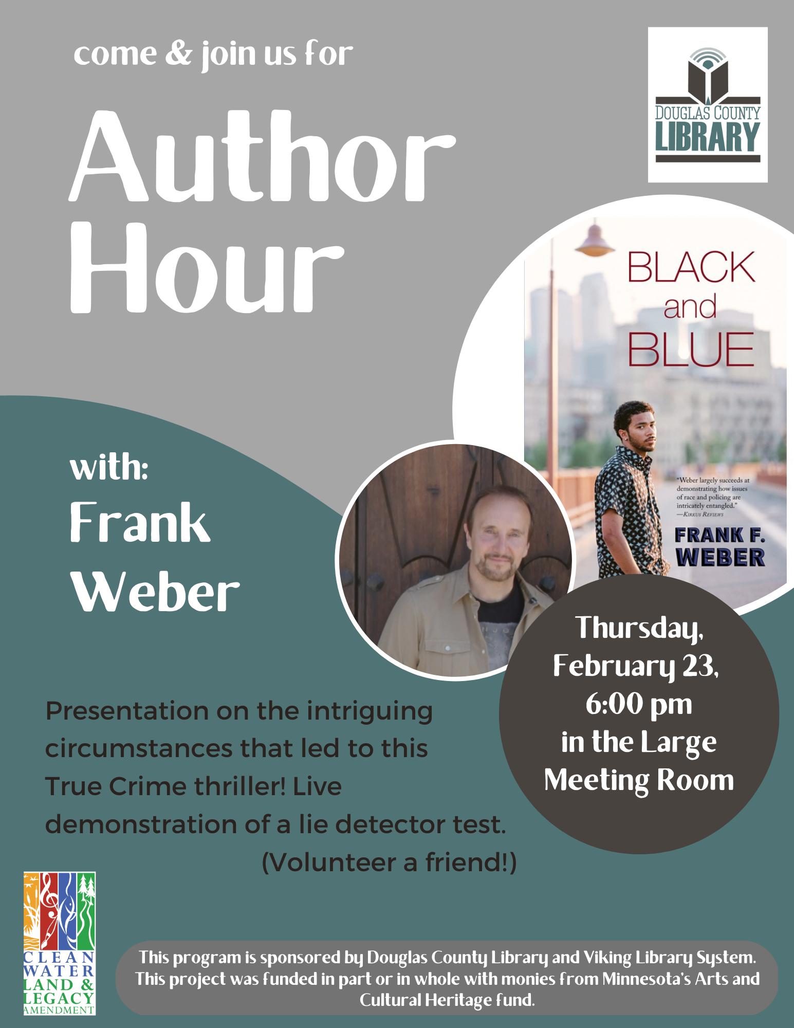 Copy of Author Hour - FWeber